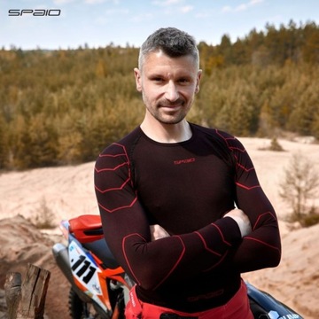 Kominiarka na quad atv oddychająca termoaktywna na motor enduro SPAIO S M