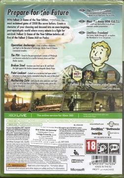 Fallout 3 GOTY + БЕСПЛАТНО (X360/XO/XSX) - ФОЛЬГА