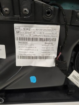 фото thumb №9, Seat leon iii 3 5f обивка боковина дверь правый перед переднее 5f4867114 eur