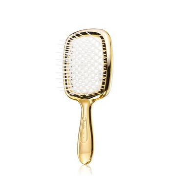 МАЛЕНЬКАЯ ЩЕТКА ДЛЯ ВОЛОС JANEKE SUPERBRUSH АНТИСТАТИЧЕСКАЯ ЗОЛОТО-БЕЛАЯ