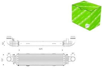 фото thumb №1, Интеркулер радиаторов воздуха valeo 818631 mercedes cls e glk cdi