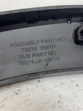 фото thumb №15, Renault arkana 20r. - планка накладка крила права зад заднє 788743561r