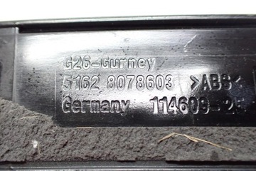 фото thumb №8, Спойлер накладка спойлер кришки зад багажника 8078603 bmw 4 i4 g26 23r