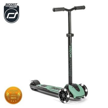 SCOOTANDRIDE Forest SCOOTER Highwaykick 5 Складные светодиодные колеса 5L+ + Отражатель