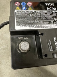 фото thumb №7, 100% исправный оригинальный аккумулятор audi vw agm 12v 68ah 380a 7p0915105