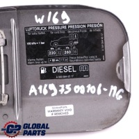 Mercedes w169 кришка заливної пального сіра Доставка, фото thumb