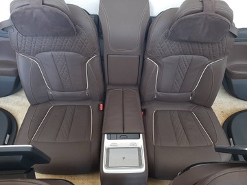 фото thumb №6, Сиденья средство обивка массаж вентиляция bmw 7 g12 namy кожа nappa