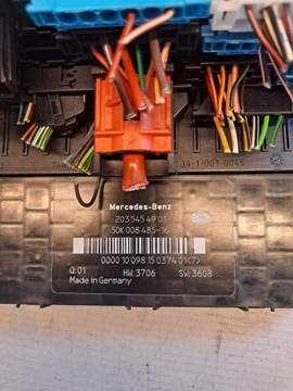 фото thumb №6, Блок управления модуль sam mercedes clc cl203 2035454901