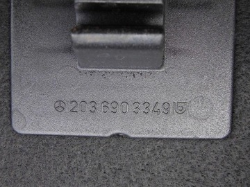 фото thumb №5, Полиця багажника mercedes c-klasa купе w203 cl203 2.0 163km 00-08r