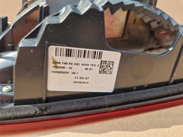 фото thumb №12, Лампа зад w кришка багажника права bmw f48 x1 16d 18d 18i 20d 20i 25d 25i