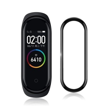 3D ГИБРИДНАЯ ФОЛЬГА для стекла XIAOMI MI BAND 4 7H
