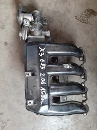 фото thumb №1, Bmw e83 x3 150km колектор всмоктуючий дросельна заслінка