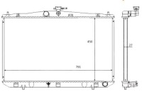 Купить Nrf радиатор lexus rx450h 08-15, фото thumb
