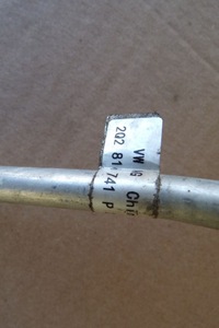 фото thumb №8, Шланг кондиционера vw polo 2g 17- 1.0 mpi