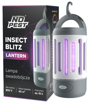 LAMPION NA KOMARY MUCHY MESZKI ĆMY MOLE OSY OWADY NO PEST LAMPA OWADOBÓJCZA