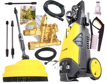 МОЙКА ДАВЛЕНИЯ 350 БАР 2000ВТ RIWALL PRO НАСОС ПОВЫШЕННОГО ДАВЛЕНИЯ СИЛЬНОГО ДАВЛЕНИЯ