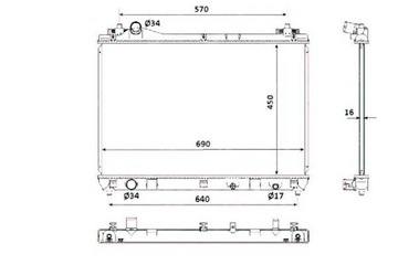 фото thumb №14, 53917 nrf радіаторів води suzuki vitara 2.0d 05-