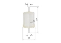 фото thumb №14, Bosch фільтр пального subaru 0450904158