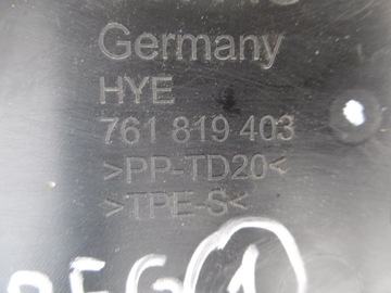 фото thumb №6, Панель під лобовим склом 761819403 vw touareg iii європа