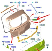 Купить Крышка багажника багажника ford focus mk3 универсал 2011-18, фото thumb