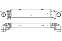 Купить Nissens интеркулер mercedes c t-model s204 c w, фото thumb