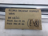 фото thumb №16, Mercedes-benz c w205 2015 ліва сторона рейлінги дахові + рейлінги рейлінг даховий mercedes c klasa w205