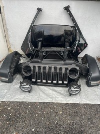 фото thumb №1, Jeep wrangler jl rubicon бампер капот лапи led pas перед комплект 2.0 t