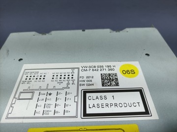 фото thumb №6, Vw golf vi радіо радіопрогравач cd 3c8035195h