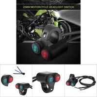 фото thumb №15, 12v вимикач na кермо motocykla 22mm перемикач фари 2 w 1