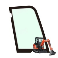 фото thumb №1, Скло двері верхня kubota kx027-4 kx030-4 оригінальний номер rg268-47140, rg26847140