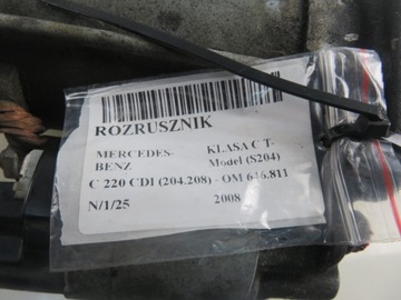 фото thumb №14, Стартер mercedes-benz класс c 204 c 220 cdi 0061514601 4280004600
