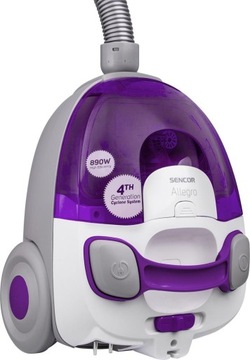 Пылесос без мешка Sencor SVC512VT HEPA H10 890 Вт