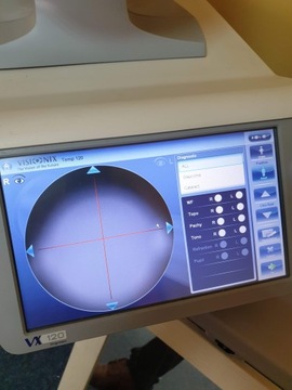 Visionix VX-120 Autoref/Keratometr tonometr pachymetr topografia aberometr