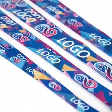 Smycz SMYCZE SIMPLY 10mm reklamowa Z LOGO 50 szt