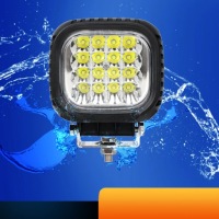 Купити 2 szt. фара робоча протитуманна фара 16 led 48w 12v/24v прожектор, фото thumb