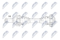 фото thumb №1, Привідний вал привідна bmw 1 e81 135i 06- /atm,tylna, ліва/