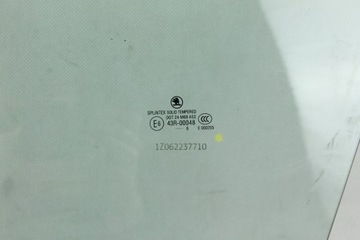 фото thumb №8, Стекло левый перед боковая дверь передних левая skoda octavia ii универсал hb