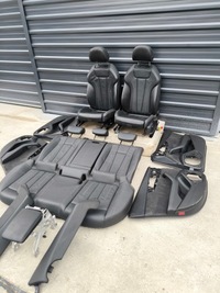 фото thumb №15, Сиденье сиденья кожа комплект s line audi a4 b9 белый nić с подогревом !!!