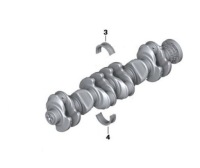 Купить Вкладыш вала коленчатого 081fl21840000/mah, фото thumb