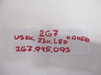 фото thumb №10, Лампа накладка крышки vw taigo 2g7 камера 2g7945093