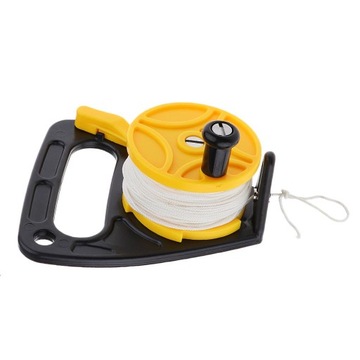 Lovoski kołowrotek nurkowy 46m/150ft Scuba SMB 46m żółty