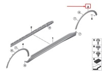 фото thumb №10, Bmw x7 g07 накладка подкрылок заднего правого 51779478316
