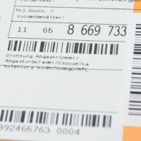 фото thumb №9, Bmw 3 g20 прокладка колектор випускний турбонагнітача 11658669733