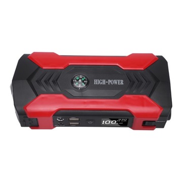 БУСТЕР ПУСКАТЕЛЬ 2000А 12В POWERBANK 28000МАЧ СВЕТОДИОД