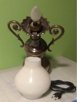 Lampa stołowa - styl retro