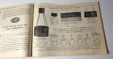 L'ARTISAN PRATIQUE 1926 ДОВОЕННЫЙ КАТАЛОГ