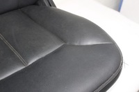 фото thumb №10, Mercedes gl x164 сидіння лівий przed liftem czarna шкіра білий nić