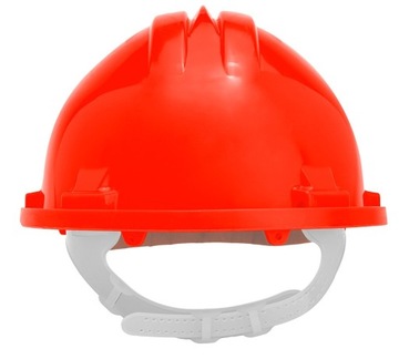 Сертифицированный защитный шлем, красный.