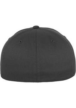 CZAPKA Z DASZKIEM FLEXFIT BASEBALLÓWKA SZARA