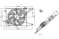 Купить Nissens вентилятор радиатора dacia logan 1.4 mpi l, фото thumb
